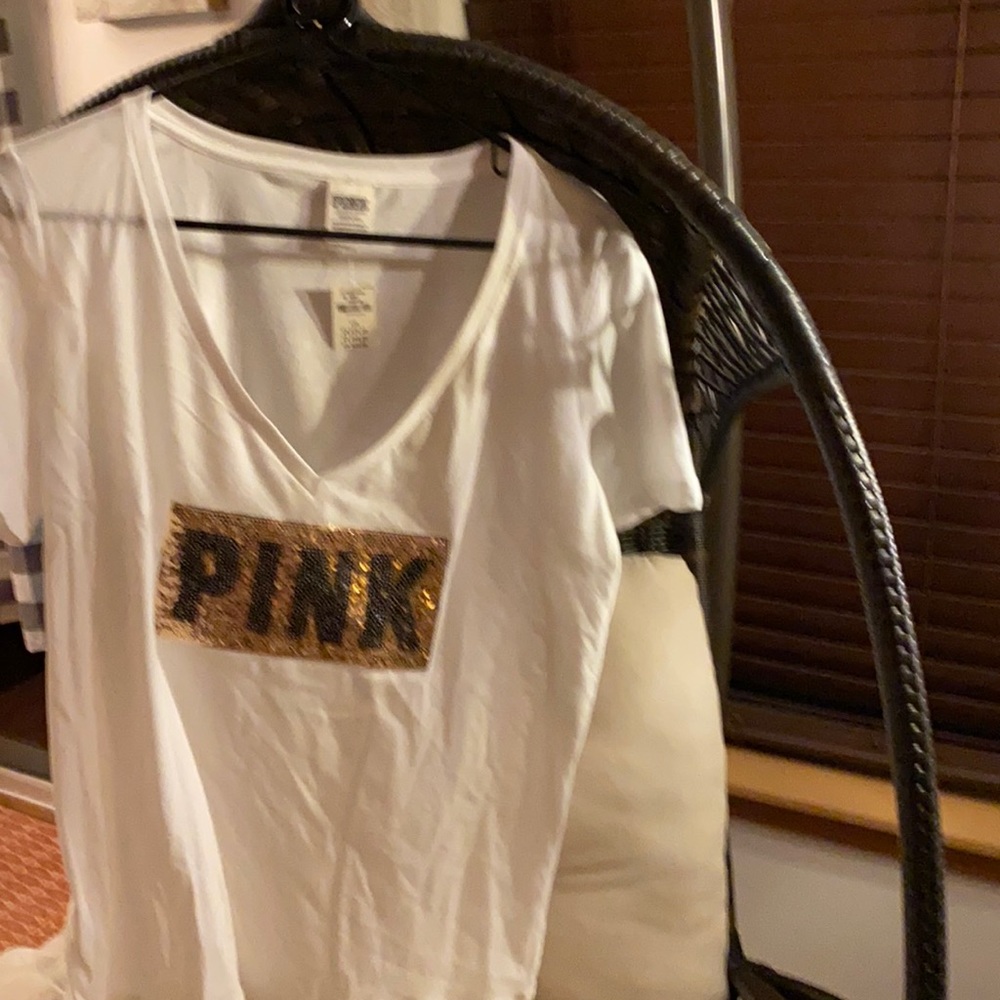 Sequined design top